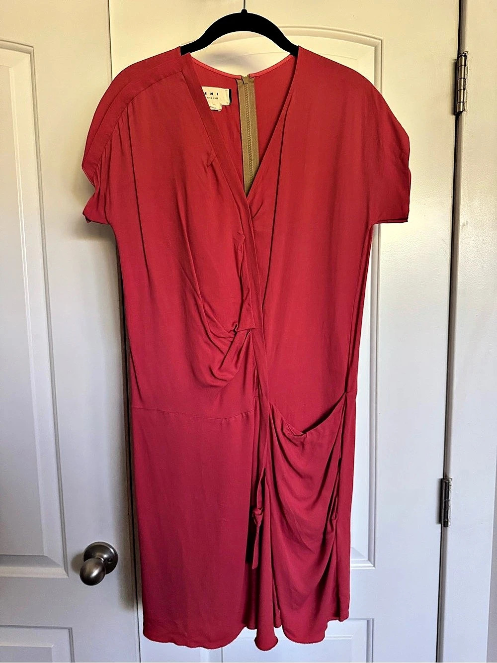 Vintage Marni Summer Edition 2010 Mini Dress in Coral Size 38